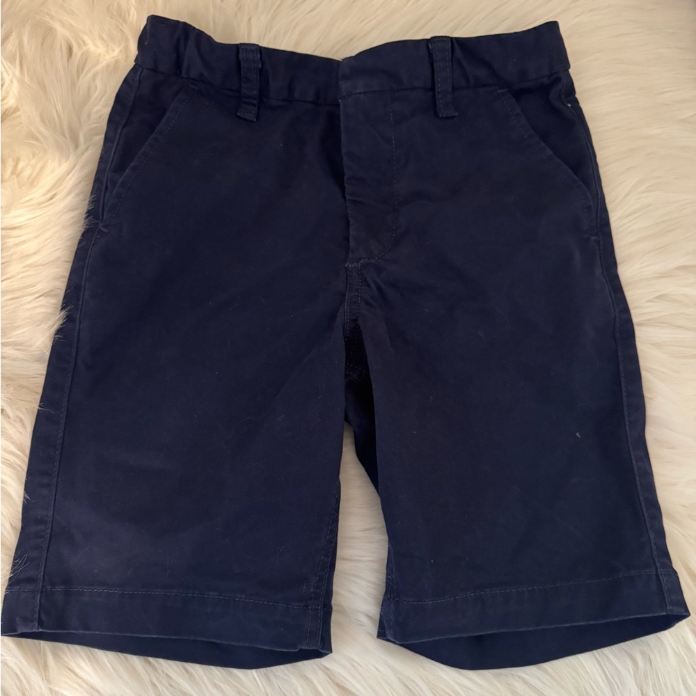 GAP Dark Blue Flat Front Shorts